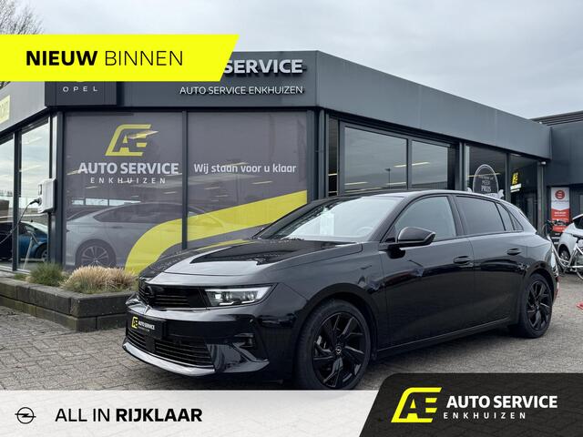 Opel ASTRA 1.2 Turbo GS Geheel rijklaar ! Incl. 12 M garantie | 1e eigenaar | Stoel en stuurverwarming | Camera | Carplay draadloos | Full LED | 17" black LMV | Navi