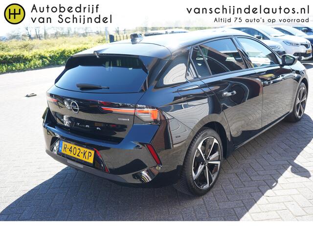 Opel ASTRA 1.6 HYBRID BUSINESS EDITION ORIGINEEL NEDERLANDS CAMERA ANDROID/APPLECARPLAY ADAPTIEVE CRUISE NAVI STOEL+STUURVERWARMING 4X PERF ALL SEASON BANDEN PDC V+A FULL LED 17INCH ENZ...