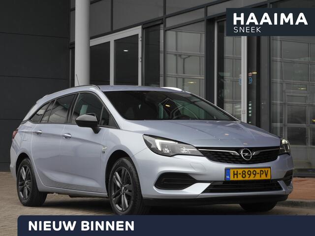 Opel ASTRA Sports Tourer 1.2 Edition 2020 | Stoel en stuurverwarming | Trekhaak | Lichtmetalen velgen | Navigatie | 130PK | Airco