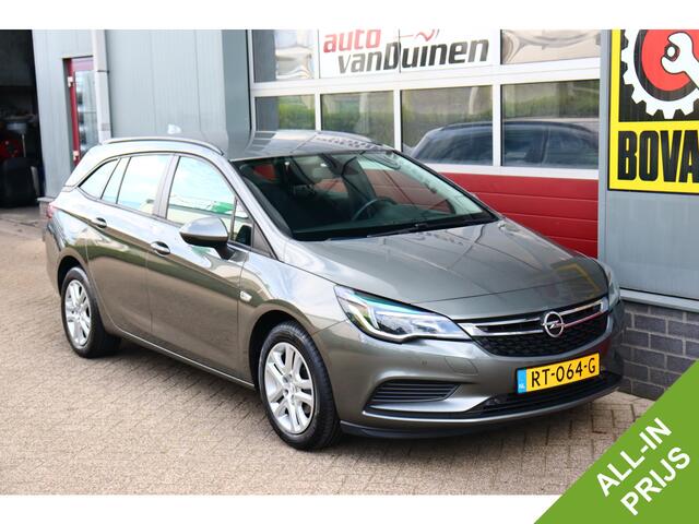 Opel ASTRA Sports Tourer 1.0 Online Edition O.a: PDC v+a, Airco, Cruise, Navi, Carplay, DAB, Etc. All-in prijs!