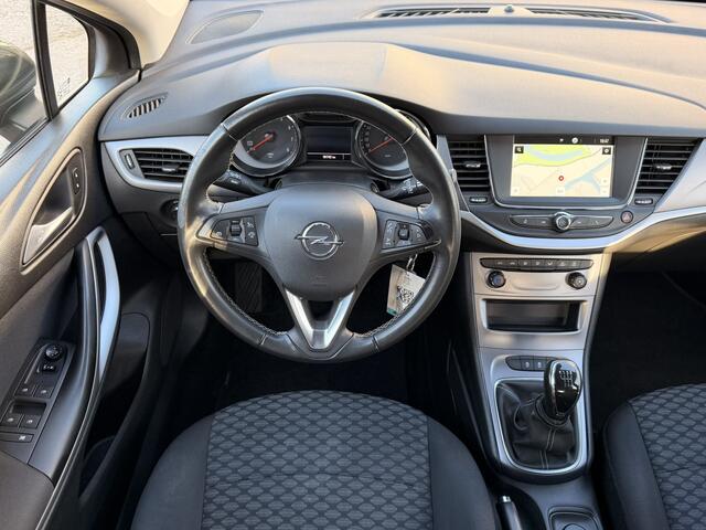 Opel ASTRA 1.2 Edition 5-DEURS, 6-BAK, AIRCO, CRUISE CONTROL, ACHTERUITRIJCAMERA, PARKEERSENSOREN V+A, GROOT NAVIGATIE-BLUETOOTH-MULTIMEDIA, 4X ELEK-RAMEN, ISOFIX, AIRBAGS, CENT-VERGRENDELING, TREKHAAK, LED, LM-VELGEN