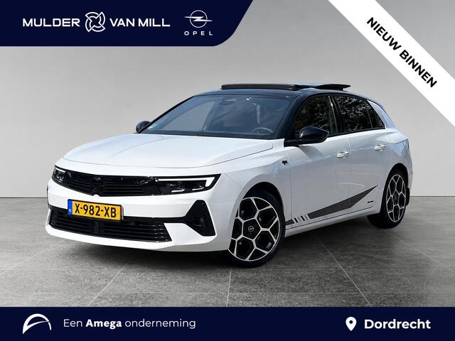 Opel ASTRA Ultimate 1.2 Turbo 130pk EAT8 | IRMSCHER | SCHUIF/KANTELDAK | MATRIX LED | ALCANTARA/LEDER | NAVI | APPLE CARPLAY / ANDROID AUTO | TREKHAAK | ISOFIX | KEYLESS |