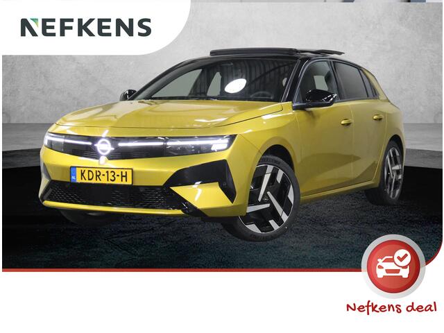 Opel ASTRA Electric 58 kWh 156PK Ultimate | 1ste eigenaar | AppleCarPlay/AndroidAuto | Schuifkanteldak | Head-Up Display | Navigatie | Adaptive Cruise Control | Keyless | AGR Stoelen | Stoel/Stuur/Voorruitverwarming | FULL LED | 360'Camera | Isofix | Privacy Glass |