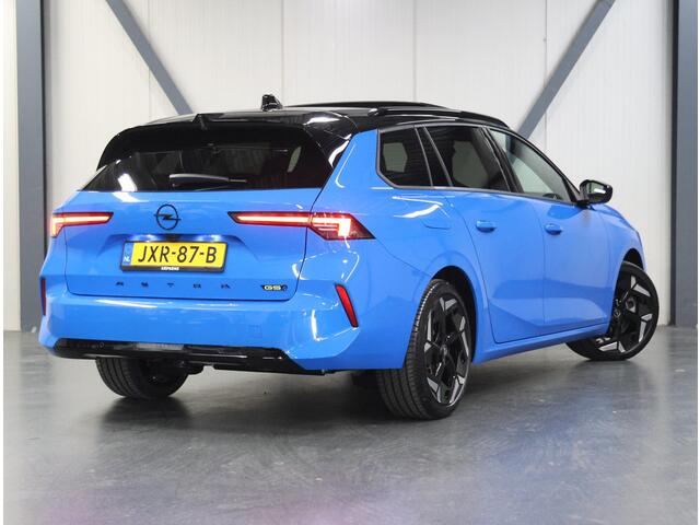 Opel ASTRA Sports Tourer 1.6 Turbo Plug In Hybrid 225PK GS | 1ste eigenaar | AppleCarPlay/AndroidAuto | Schuifkanteldak | Navigatie | Adaptive Cruise Control | Keyless | AGR Stoelen | Stoel/Stuur/Voorruitverwarming | FULL LED | 360'Camera | Isofix | Privacy Glass |