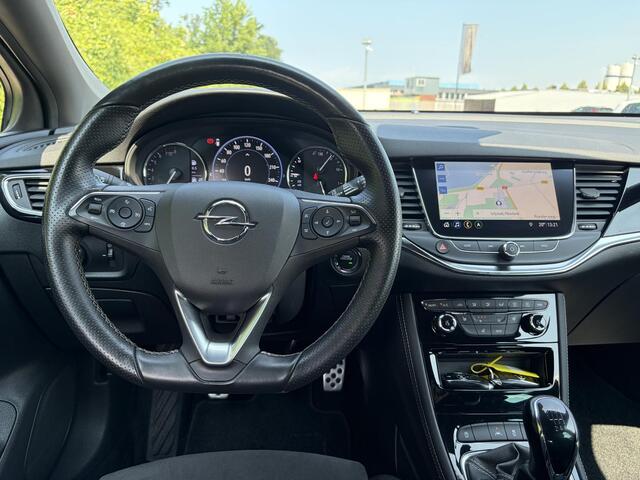 Opel ASTRA Sports Tourer 1.2 Ultimate 146pk,Camera,Keyless,Carplay,6 Bak,Afn Trekhaak,Stoelverw,Lm velgen,Alcantara-Leder,Dealer Onderhouden,Clima,Cruise,Dodehoek,Rijstrooksensor,N.A.P,PDc V+A,Apk tot 07-2028