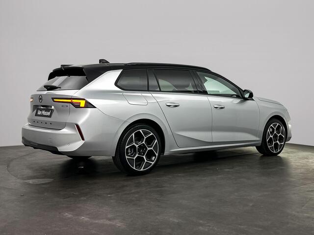 Opel ASTRA Sports Tourer 1.6 Turbo Plug In Hybrid Ultimate | NEW ASTRA NU IN DE SHOWROOM! | 360 Camera | Navigatie | AGR-Stoelen | PANO | Sensoren Voor&Achter | Suede Bekleding | Apple Carplay&Android Auto | 18'' | 2 + 6 jaar speciale garantie!