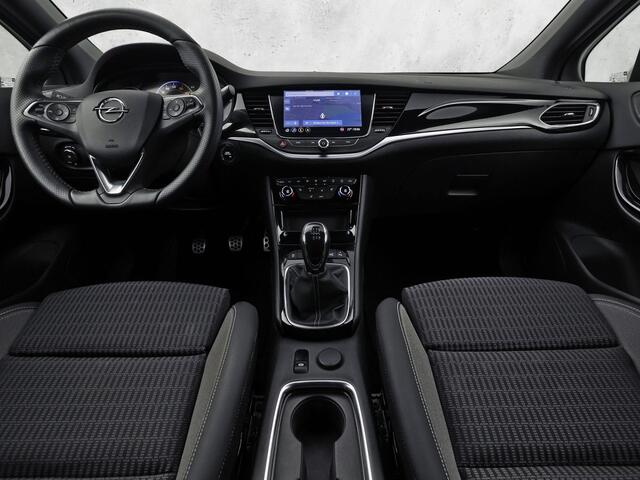 Opel ASTRA 1.2 Elegance (DIGITALE COCKPIT, APPLE CARPLAY, GROOT NAVI, CAMERA, CLIMATE, STUUR/STOELVERWARMING, SPORTSTOELEN, GETINT GLAS, TREKHAAK, ADAPTIVE CRUISE, NIEUWSTAAT)