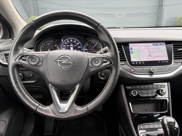 Opel ASTRA Sports Tourer 1.2 Elegance ?131pk?2e Eigenaar?Camera?Carplay?6 Bak?Stoelverw?Stuurverw?Pdc V+A?Recent beurt gehad?Clima?Cruise?Halfleder?Keyless?N.A.P?Lm velgen?Rijstrooksensor?Apk tot 09-2028