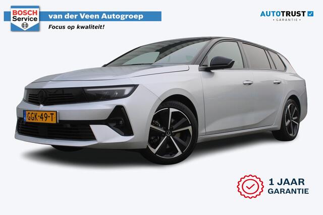 Opel ASTRA Sports Tourer 1.2 Turbo Hybrid GS | Incl. 12 maanden garantie | Adaptieve cruise control | Apple carplay/Android auto | 360° camera | Head-up display | Stoel/stuurverwarming | Climate control |
