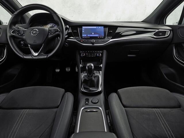 Opel ASTRA Sports Tourer 1.2 Ultimate 145Pk (VIRTUAL COCKPIT, APPLE CARPLAY, GROOT NAVI, CAMERA, LEDER/ALCANTARA, SPORTSTOELEN, TREKHAAK, ZWART HEMEL, ADAPTIVE CRUISE, NIEUWSTAAT)