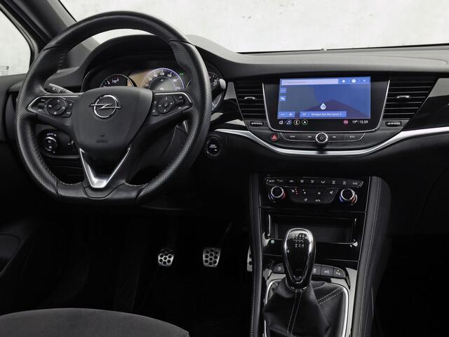 Opel ASTRA Sports Tourer 1.2 Ultimate 145Pk (VIRTUAL COCKPIT, APPLE CARPLAY, GROOT NAVI, CAMERA, LEDER/ALCANTARA, SPORTSTOELEN, TREKHAAK, ZWART HEMEL, ADAPTIVE CRUISE, NIEUWSTAAT)