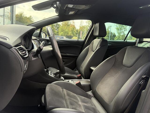 Opel ASTRA Sports Tourer 1.2 Ultimate ?146pk?Carplay?Camera?Stoelverw?Stuurverw?Keyless?Pdc V+A?Alcantara-Leder?Clima?Cruise?6 Bak?Rijstrooksensor?Dodehoeksensor?17''Lm velgen?N.A.P?Apk tot 11-2028