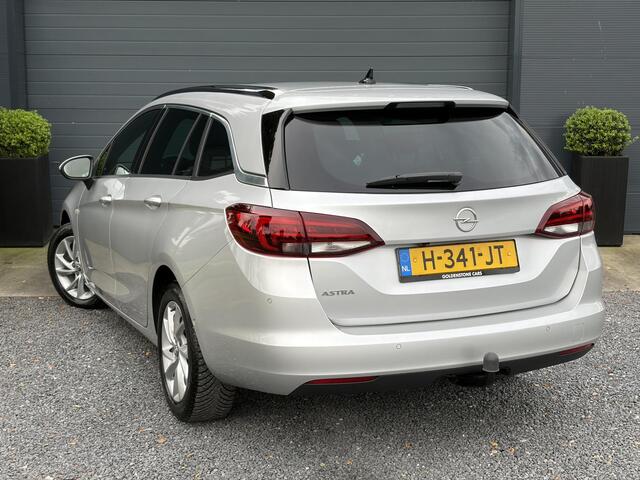 Opel ASTRA Sports Tourer 1.2 Elegance ?110pk?Camera?Carplay?Navi?Halfleder?Keyless?Trekhaak?Pdc V+A?Clima?Cruise?Elekt Stoel?Recent beurt gehad?Dodehoeksensor?Rijstrooksensor?Lm velgen?N.A.P?Apk tot 11-2027 – foto 4