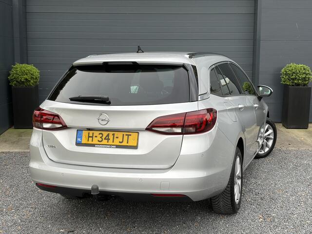 Opel ASTRA Sports Tourer 1.2 Elegance ?110pk?Camera?Carplay?Navi?Halfleder?Keyless?Trekhaak?Pdc V+A?Clima?Cruise?Elekt Stoel?Recent beurt gehad?Dodehoeksensor?Rijstrooksensor?Lm velgen?N.A.P?Apk tot 11-2027 – foto 5