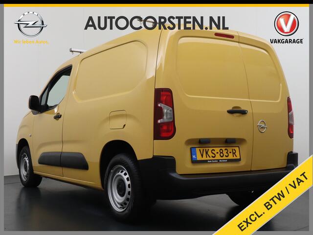 Opel COMBO 1.5D L1H1 Edition 10x Op voorraad! 3-Pers. Airco Cruise-Contr. Bluetooth Elektr.ramen Elektr.spiegels+Verwarmd Centr.Vergr+ab. Schuifdeur Betonplex vloer Lat om Lat betimmering Allesdragers 3 zit