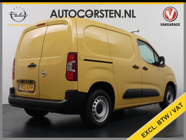 Opel COMBO 1.5D L1H1 Edition 10x Op voorraad! 3-Pers. Airco Cruise-Contr. Bluetooth Elektr.ramen Elektr.spiegels+Verwarmd Centr.Vergr+ab. Schuifdeur Betonplex vloer Lat om Lat betimmering Allesdragers 3 zit