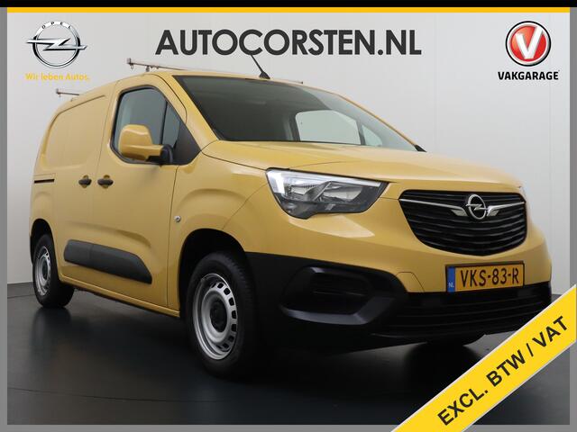 Opel COMBO 1.5D L1H1 Edition 10x Op voorraad! 3-Pers. Airco Cruise-Contr. Bluetooth Elektr.ramen Elektr.spiegels+Verwarmd Centr.Vergr+ab. Schuifdeur Betonplex vloer Lat om Lat betimmering Allesdragers 3 zit