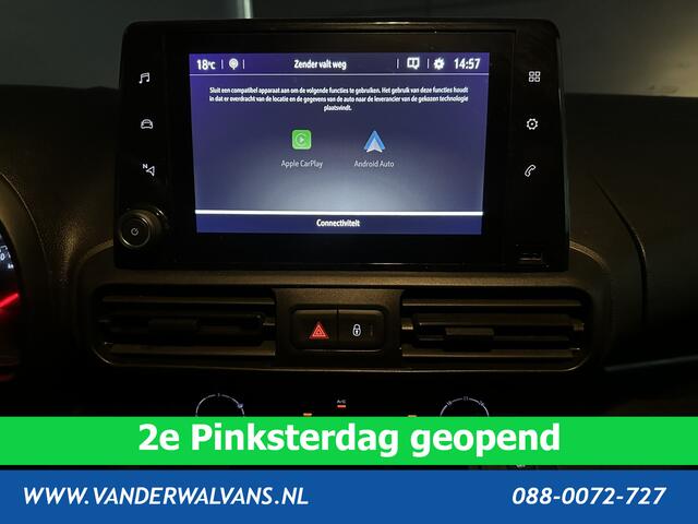 Opel COMBO 1.6D L1H1 inrichting Euro6 Airco | Apple Carplay | Imperiaal | Trekhaak | Navigatie Cruisecontrol, parkeersensoren, zijdeur