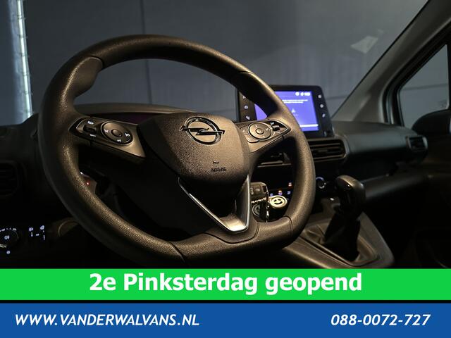 Opel COMBO 1.6D L1H1 inrichting Euro6 Airco | Apple Carplay | Imperiaal | Trekhaak | Navigatie Cruisecontrol, parkeersensoren, zijdeur