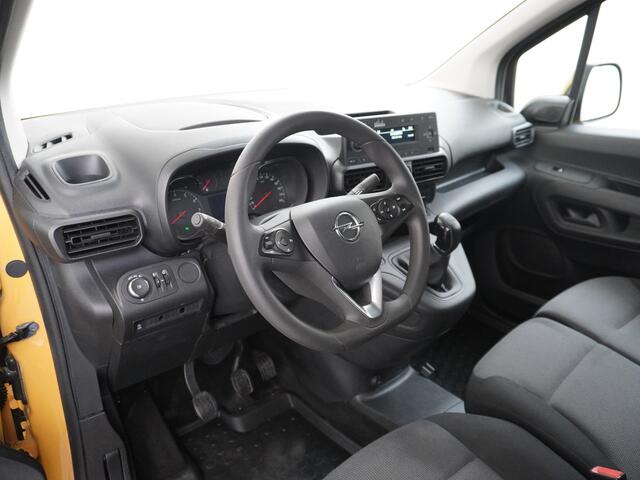 Opel COMBO 1.5CDTI EURO6 9x Op voorraad! 3-Persoons Airco Cruise Control Bluetooth Elektr.ramen Elektr.spiegels+Verwarmd Centr.Vergr+ab. L1H1 Edition Schuifdeur Betonplex vloer Lat om Lat betimmering