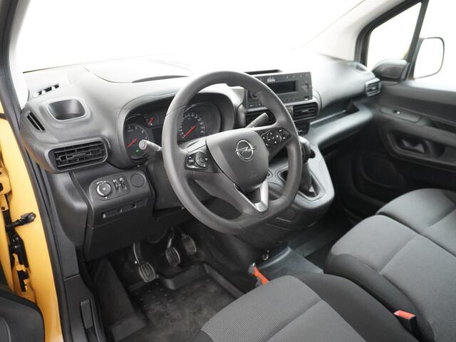 Opel COMBO 1.5CDTI EURO6 9x Op voorraad! 3-Persoons Airco Cruise Control Bluetooth Elektr.ramen Elektr.spiegels+Verwarmd Centr.Vergr+ab. L1H1 Edition Schuifdeur Betonplex vloer Lat om Lat betimmering
