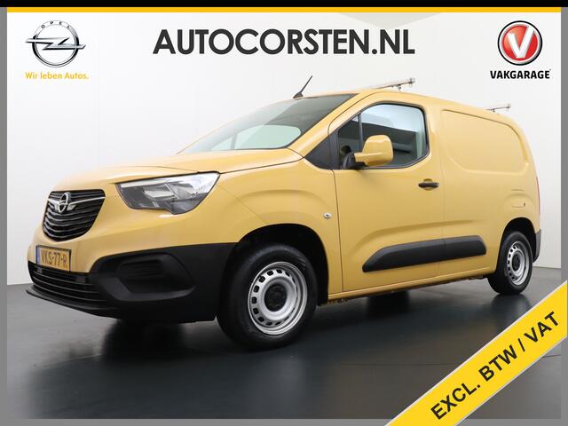 Opel COMBO 1.5CDTI EURO6 9x Op voorraad! 3-Persoons Airco Cruise Control Bluetooth Elektr.ramen Elektr.spiegels+Verwarmd Centr.Vergr+ab. L1H1 Edition Schuifdeur Betonplex vloer Lat om Lat betimmering