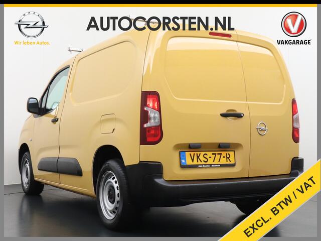 Opel COMBO 1.5CDTI EURO6 9x Op voorraad! 3-Persoons Airco Cruise Control Bluetooth Elektr.ramen Elektr.spiegels+Verwarmd Centr.Vergr+ab. L1H1 Edition Schuifdeur Betonplex vloer Lat om Lat betimmering