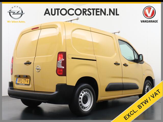 Opel COMBO 1.5CDTI EURO6 9x Op voorraad! 3-Persoons Airco Cruise Control Bluetooth Elektr.ramen Elektr.spiegels+Verwarmd Centr.Vergr+ab. L1H1 Edition Schuifdeur Betonplex vloer Lat om Lat betimmering
