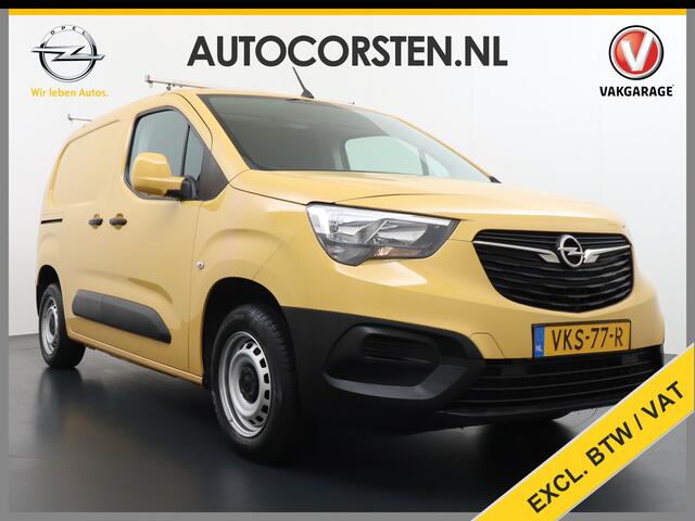 Opel COMBO 1.5CDTI EURO6 9x Op voorraad! 3-Persoons Airco Cruise Control Bluetooth Elektr.ramen Elektr.spiegels+Verwarmd Centr.Vergr+ab. L1H1 Edition Schuifdeur Betonplex vloer Lat om Lat betimmering