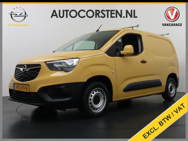 Opel COMBO 1.5D L1H1 Edition Airco Cruise Control Bluetooth Elektr.ramen Elektr.spiegels+Verwarmd Centr.Vergr+ab. Schuifdeur Betonplex vloer Lat om Lat betimmering