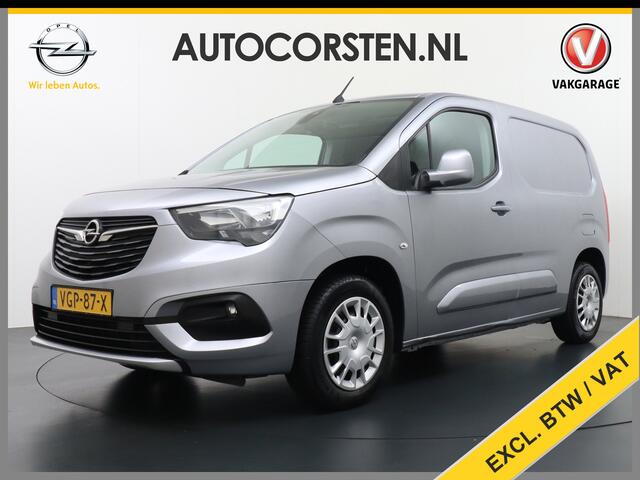 Opel COMBO 1.5D 102PK L1H1 Innovation Leder Apple Carplay Android Auto Cruise Control Stoel+Stuurverwarming Navi* DAB+ Pdc Achterklep Schuifdeur Led Regen-Lichtsensor Bluetooth Laden-Kasten inbouw 1e Eigenaar Euro 6