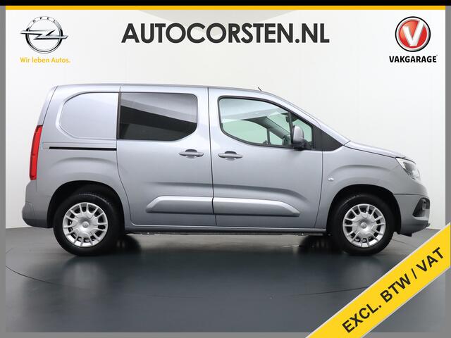 Opel COMBO 1.5D 102PK L1H1 Innovation Leder Apple Carplay Android Auto Cruise Control Stoel+Stuurverwarming Navi* DAB+ Pdc Achterklep Schuifdeur Led Regen-Lichtsensor Bluetooth Laden-Kasten inbouw 1e Eigenaar Euro 6