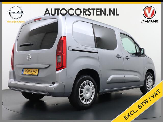 Opel COMBO 1.5D 102PK L1H1 Innovation Leder Apple Carplay Android Auto Cruise Control Stoel+Stuurverwarming Navi* DAB+ Pdc Achterklep Schuifdeur Led Regen-Lichtsensor Bluetooth Laden-Kasten inbouw 1e Eigenaar Euro 6
