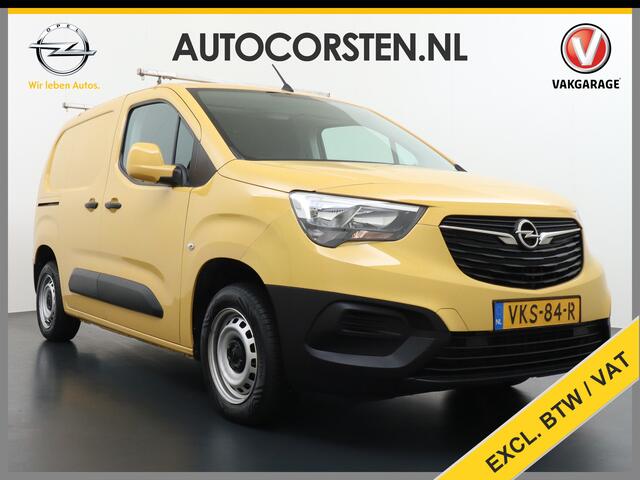 Opel COMBO 1.5CDTI EURO6 3-Persoons Airco Cruise Control Bluetooth Elektr.ramen Elektr.spiegels+Verwarmd Centr.Vergr+ab. L1H1 Edition Schuifdeur Betonplex vloer Lat om Lat betimmering