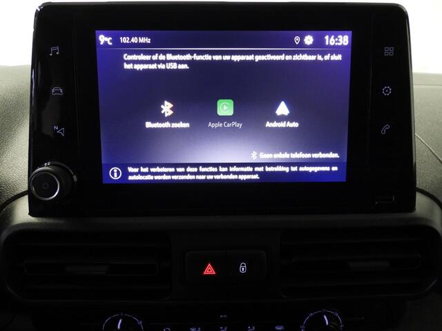 Opel COMBO 1.2 Turbo L1H1 Edition NAVI-APP/AIRCO/CRUISE/PDC/SCHUIFDEUR!