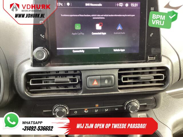 Opel COMBO Electric 50kWh 285 WLTP Standkachel/ Snellader/ Stoelverw./ Stuurverw./ Keyless/ Carplay/ Navi/ Camera/ PDC/ Cruise/ Airco