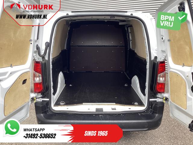 Opel COMBO Electric 135 pk 50kWh 285 km WLTP L2 Snellader/ Cruise/ Airco/ PDC/ DAB/ Bluetooth