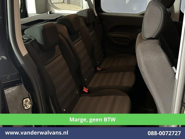 Opel COMBO Life 1.2 Turbo 131pk *Marge, GEEN BTW* Automaat 5 Persoons Benzine L1H1 Euro6 Airco | 5-Zits | Navigatie | Apple Carplay Android Auto, Cruisecontrol, Trekhaak, Parkeersensoren, Achterklep, Dubbele Cabine