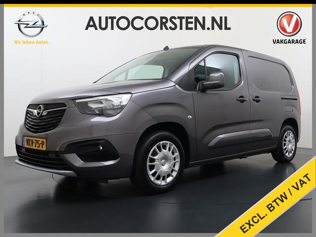 Opel COMBO 1.5D 102PK L1H1 Koelkast+Inbouwladen Airco Navi Stoelverwarming Apple Carplay Android Auto Cruise Control DAB Bluetooth Pdc Euro 6 Achterklep Schuifdeur Wandbetimmering Betonplex Vloer 1e Eigenaar Dealeronderhouden Origineel Nederlandse Auto