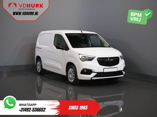 Opel COMBO Electric 50kWh 285 WLTP 3 Pers./ Standkachel/ Snellader/ Stoelverw./ Stuurverw./ Keyless/ Carplay/ Navi/ Camera/ PDC/ Cruise/ Airco