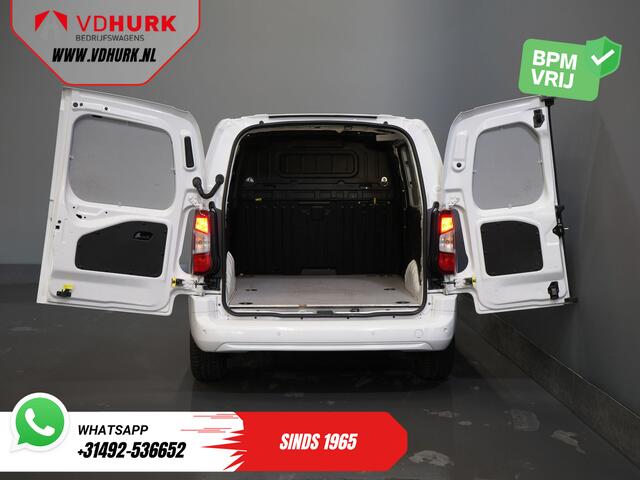 Opel COMBO Electric 50kWh 285 WLTP 3 Pers./ Standkachel/ Snellader/ Stoelverw./ Stuurverw./ Keyless/ Carplay/ Navi/ Camera/ PDC/ Cruise/ Airco