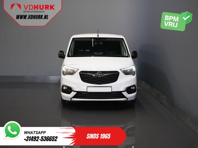 Opel COMBO Electric 50kWh 285 WLTP 3 Pers./ Standkachel/ Snellader/ Stoelverw./ Stuurverw./ Keyless/ Carplay/ Navi/ Camera/ PDC/ Cruise/ Airco
