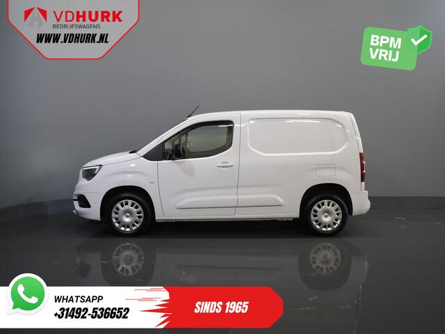 Opel COMBO Electric 50kWh 285 WLTP 3 Pers./ Standkachel/ Snellader/ Stoelverw./ Stuurverw./ Keyless/ Carplay/ Navi/ Camera/ PDC/ Cruise/ Airco