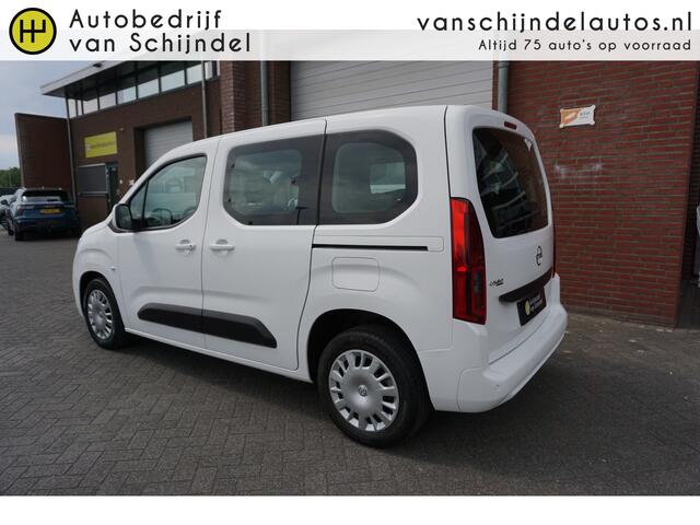 Opel COMBO TOUR 1.2 Turbo L1H1 Edition 7persoons - 5 stoelen APPLE CARPLAY - ANDROID - BLUETOOTH - AIRCO - CRUISE - DAB+ 2 SCHUIFDEUREN