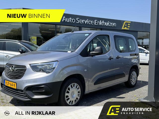 Opel COMBO TOUR 1.2 Turbo L1H1 Edition Rijklaar incl. garantie met UNIEKE KM STAND| Carplay en Android auto | PDC | Navigatie | Cruise | 2x schuifdeur | 1e eigenaar