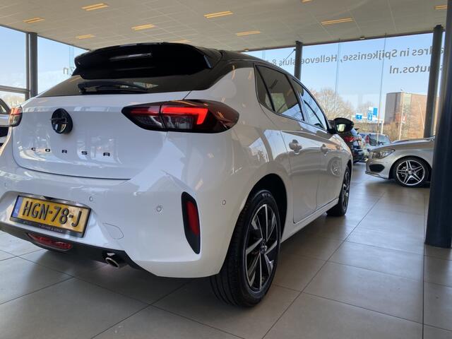 Opel CORSA 1.2 Turbo GS,Appele Carplay/Android Auto,Keyless,Achteruitrijcamera,Climate&Cruisecontrol,Tel. Lader,V&A Sensoren,Bleutooth met Spraakbediening,Two Tone Lak,16 Inch Lmv