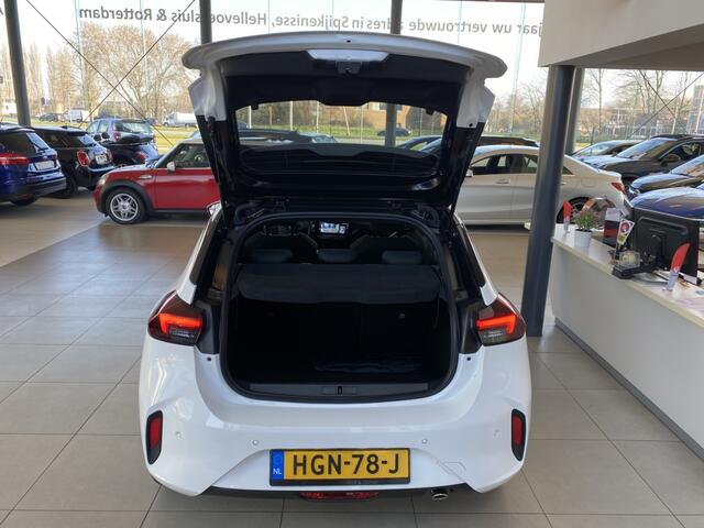 Opel CORSA 1.2 Turbo GS,Appele Carplay/Android Auto,Keyless,Achteruitrijcamera,Climate&Cruisecontrol,Tel. Lader,V&A Sensoren,Bleutooth met Spraakbediening,Two Tone Lak,16 Inch Lmv