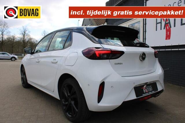Opel CORSA 1.2i GS LINE 130pk Navi ECC LED Apple leder Camera 18LM