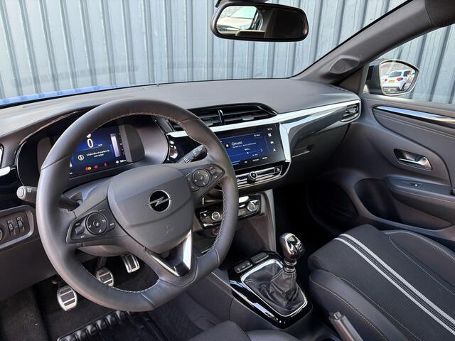 Opel CORSA 1.2 Turbo 100Pk GS | Camera | 17'' | Stoel & Stuur verw. | Parkeersensoren V&A | Dodehoek sensoren | Prijs Rijklaar!!