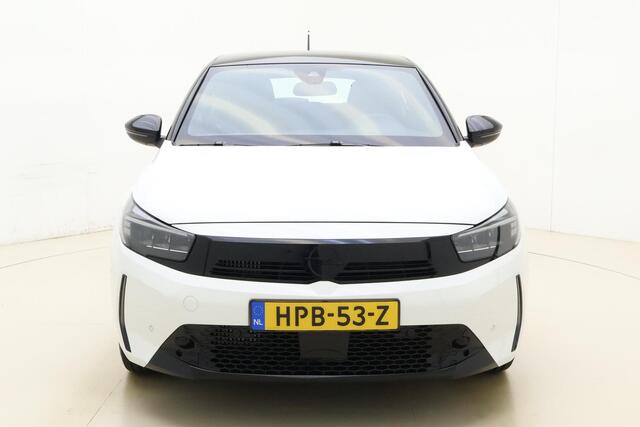 Opel CORSA 1.2 Turbo GS 100 PK | Navigatie via Carplay | Lichtmetalen velgen | Camera | Parkeersensoren | Zwart dak | Cruise control | Dodehoek detectie